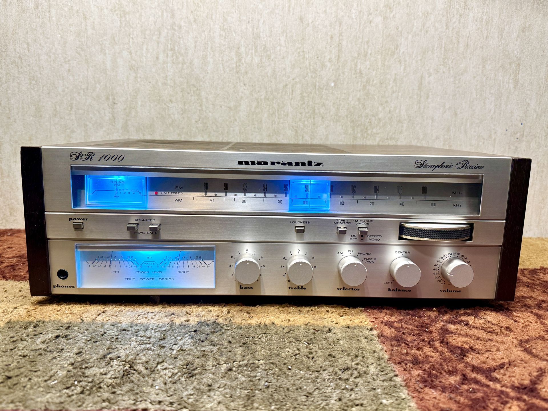 Vintage Marantz SR1000 Stereo Receiver *Serviced*