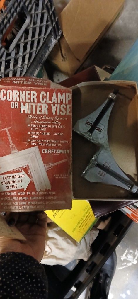 Vintage 1950's Corner Clamp Or Miter Vise