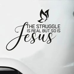 New The Struggle Is Real Decal