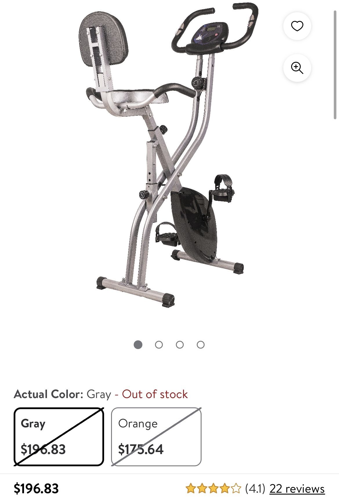 Balancefrom x1 folding magnetic upright exercise discount bike with pulse sensors and lcd display