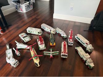 Vintage Hess Trucks Planes and Cars