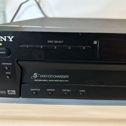 Sony CD/DVD 5 Disc Changer Player DVP-NC600