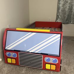 Fire truck Toddler Bed 