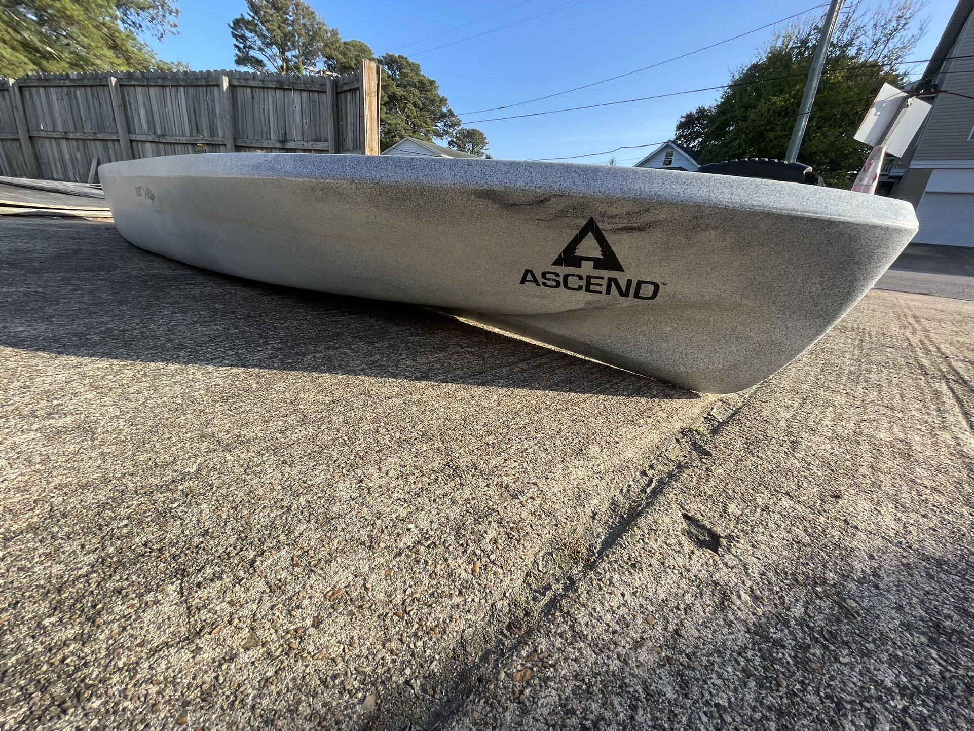 Two Ascend Fishing Kayaks 