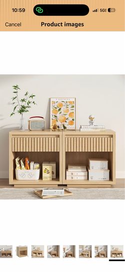 Nightstand set of 2