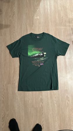 Size Large - The Hundreds Back To The Future Shirt Forest Green Delorean Supreme Script