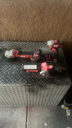 Milwaukee grinder & impact