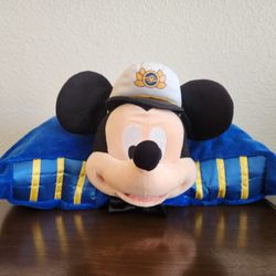 Disney Cruise Line Captain Mickey Mouse Pillow Pal Plush