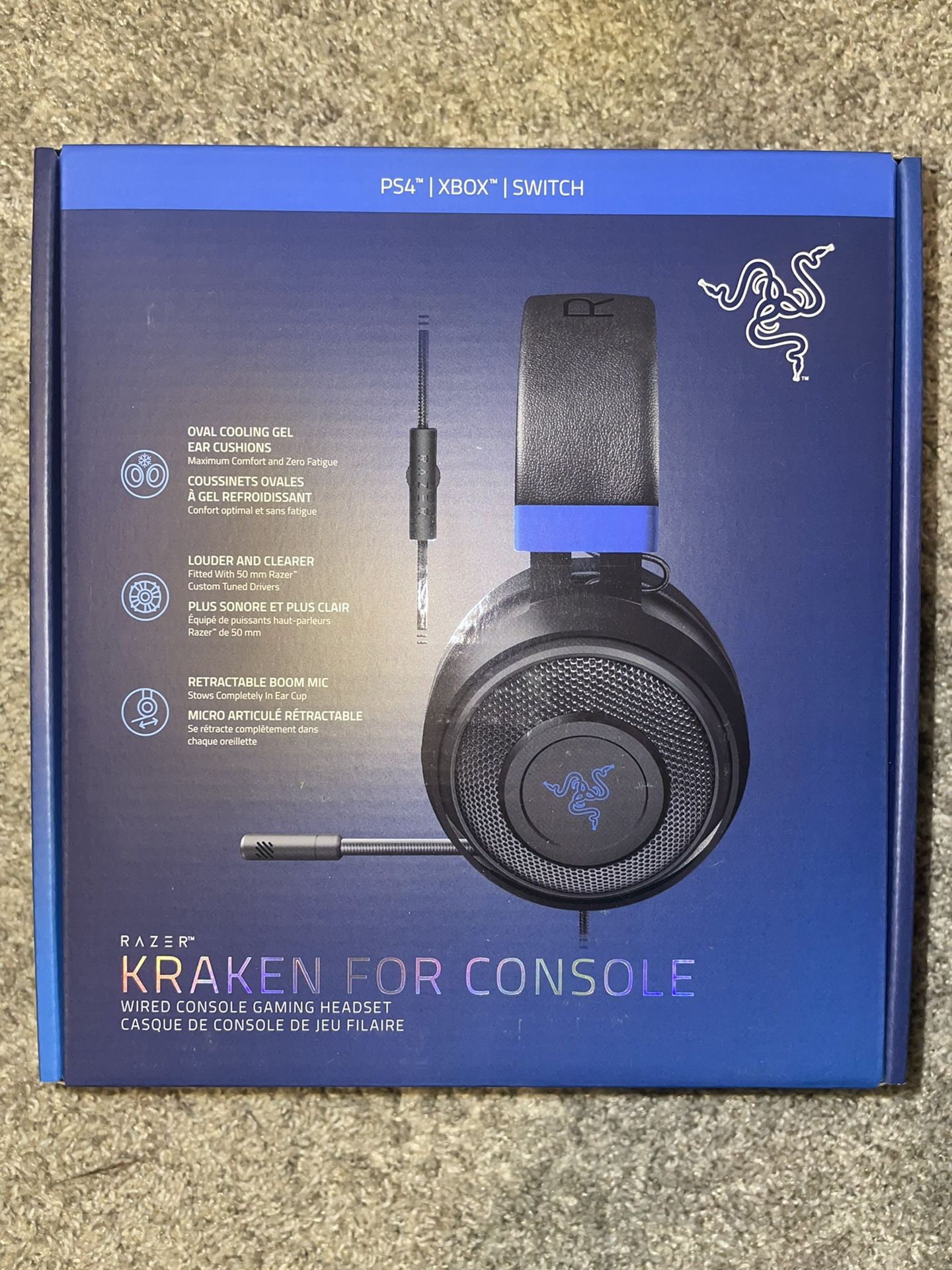 Console Gaming Razer Kraken For Console Ps4 Razer Kraken Wired