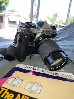 Nikon FE 35MM Camera W/motor drive
