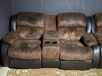 Brown 5 Piece Sofa