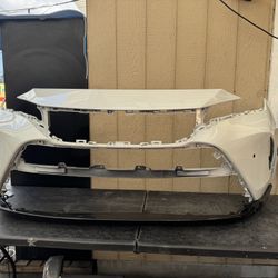 2021 2022 2023 TOYOTA VENZA FRONT BUMPER COVER OEM USED 