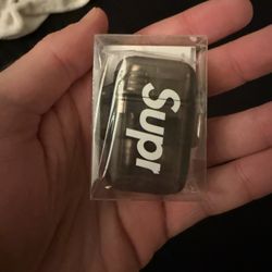 Supreme Windmill Zag Lighter Black OS SS26 Deadstock NIB Authentic Brand New