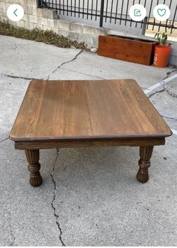 42”x42”x19”h. Coffee Table