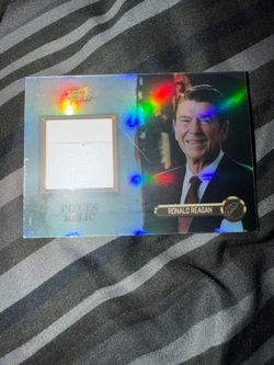 2023 Pieces Of The Past Ronald Reagan Pieces Relic #91