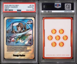 2025 DBS FW SB01 Energy Marker Gold #E-54 PSA 10