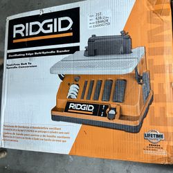  RIDGID 5 Amp Corded  Belt/Spindle Sander