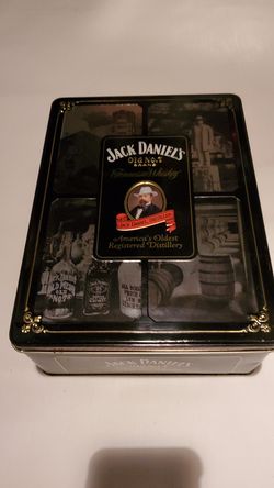 Jack Daniel's tin set of three