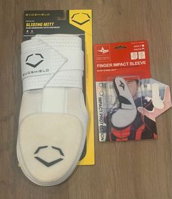 New Youth Baseball Sliding Mitt + Finger Guard