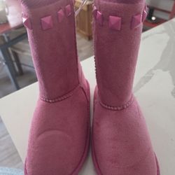 New Kids Jelly Bean Ugg Pink Boots