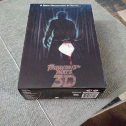 NIB 7" Friday The 13th Part 3 3D Action Figure 