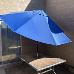 Patio Table With Umbrella 