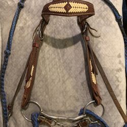 Myler O Ring Snaffle And Billy Cook Head Stall 