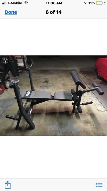 Iron Grip Strength Olympic Weight Bench
