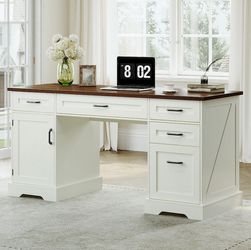 Executive Desk with Drawers