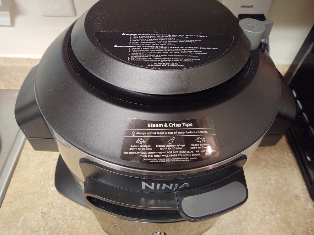 Ninja OL501 Foodi 14-in-1 Pressure Cooker Steam Fryer with SmartLid -  Silver/Black. Like new for Sale in Littleton, CO - OfferUp