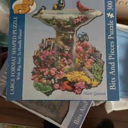 Sealed Puzzle  - Garden Bird Bath