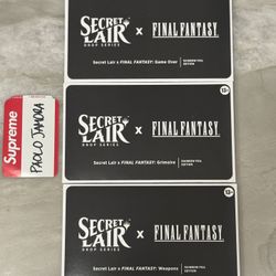 Secret Lair Final Fantasy Set Rainbow Foil Sealed