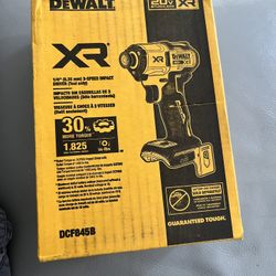 20V MAX XR Cordless Brushless 1/4 in. 3-Speed Impact Driver (Tool-Only)