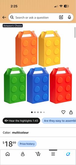 14 Block party favors