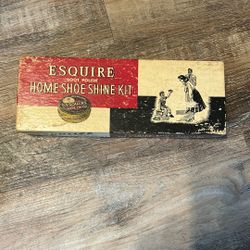 SHOE SHINE KIT ESQUIRE VINTAGE