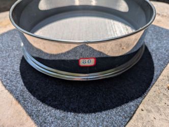 12" 80 mesh stainless steel sieve