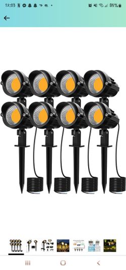 Outdoor Spotlights 8 Pack