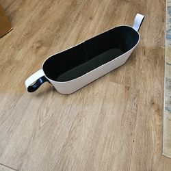 Leather Storage Bin