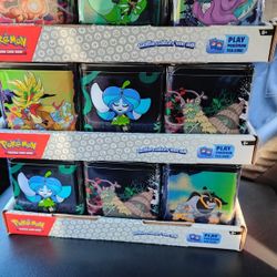 Pokemon TCG: Stacking Tin - 3 Packs, Stickers 