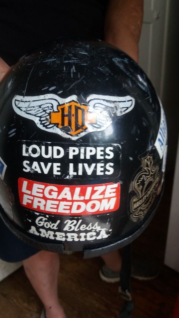 Original Vintage Frenchie's Harley Davidson Helmet