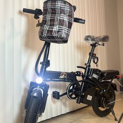 New e bike