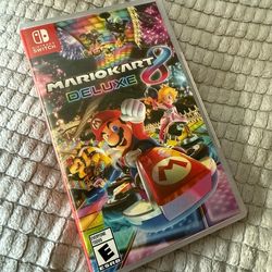 Mario kart 8 deluxe for Nintendo switch