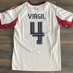 Liverpool FC 2025/26 Van Dijk #4 Away Jersey Size M