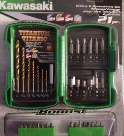Kawasaki drill and driver kit