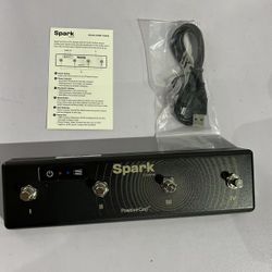 🥨Positive Grid Spark Control Wireless Guitar Footswitch Pedal Controller for Spark Guitar Amplifier and Mobile App with Backing Track