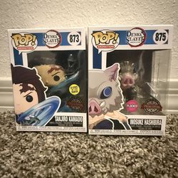 Demon slayer funko pops
