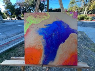 Abstract Acrylic Art
