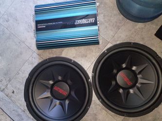 Amplificador de voz y amplificador de bajos 12 de 2500 watts con estereo Gravity