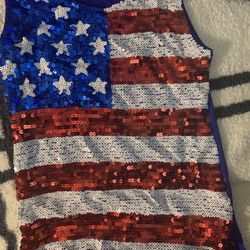 Medium USA Shirt Sequin