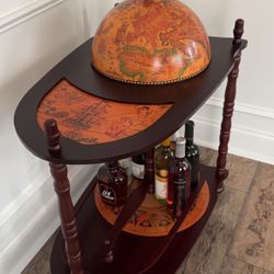 Globe Bar Liquor Cabinet